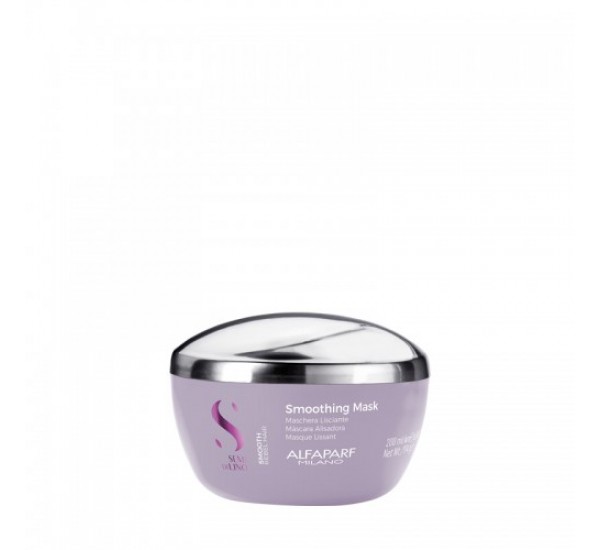 ЗАГЛАЖДАЩА МАСКА ЗА ЦЪФТЯЩА И НЕПОКОРНА КОСА ALFAPARF SEMI DI LINO SMOOTH MASK 250ML